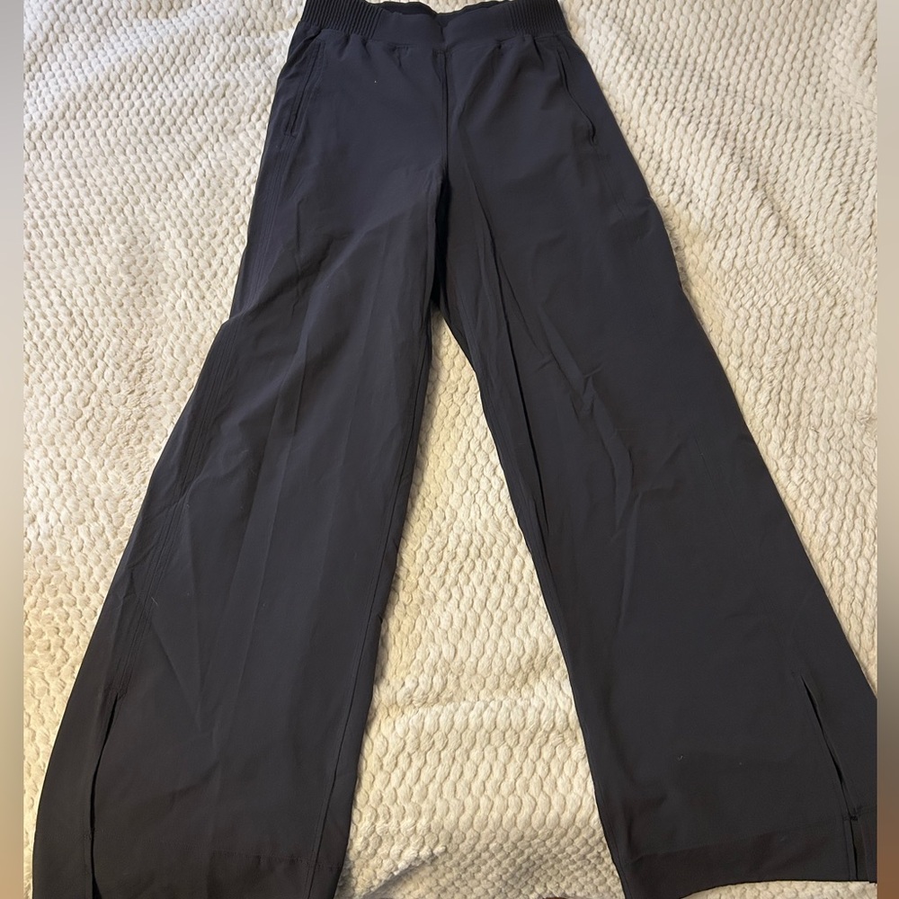 Lululemon stretch woven high rise pant (full length)